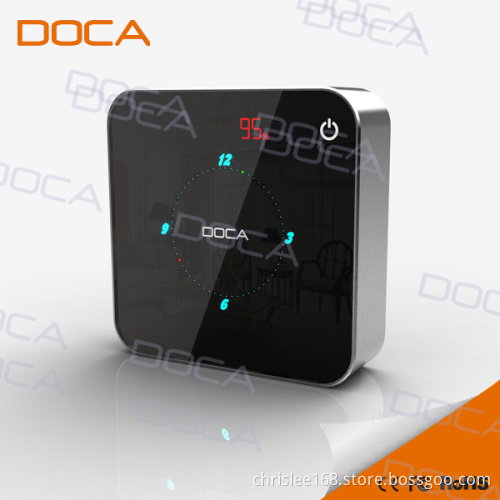 LED digital clock mobile power bank 8400mah